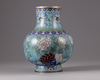 A large Chinese cloisonné vase