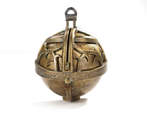 A FINE MUGHAL ENGRAVED BRASS TALISMANIC BOWL, INDIA, 17TH CENTURY