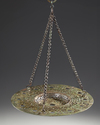 A LARGE BRONZE BYZANTINE POLYCANDELON, 6TH-7TH CENTURY AD