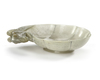 A CHINESE RAM HEAD JADE BRUSH WASHER, QING DYNASTY (1644-1911)