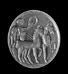 A CARNELIAN INTAGLIO WITH VICTORY IN A BIGA, 2ND CENTURY AD