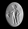 A CARNELIAN INTAGLIO WITH MERCURY, 2ND CENTURY AD