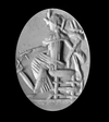 A ROMAN CARNELIAN INTAGLIO SHOWING FORTUNA SEATED, 2ND-3RD CENTURY AD