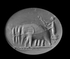 A ROMAN CARNELIAN INTAGLIO WITH AN ELEPHANT QUADRIGA, 1ST CENTURY BC-AD