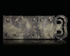 AN EXCEPTIONAL LATE ROMAN SILVER PARADE BELT FITTING WITH SILVER PARTIALLY GILT, LATE 4TH CENTURY AD