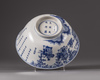 A Chinese blue and white bowl