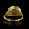 A GOLD RING WITH A CARNELIAN INTAGLIO WITH THE PORTRAIT OF A HELLENISTIC RULER, 2ND/3RD CENTURY BC