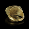 A LATE HELLENISTIC GOLD RING WITH AN INTAGLIO OF APHRODITE/VENUS, 2ND-1ST CENTURY BC