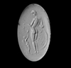 A LATE HELLENISTIC GOLD RING WITH AN INTAGLIO OF APHRODITE/VENUS, 2ND-1ST CENTURY BC