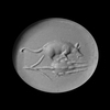 A GREEK SCARABOID WITH A MOUSE, 3RD/4TH CENTURY BC