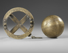 AN INDO-PERSIAN BRASS EASTERN ISLAMIC CELESTIAL GLOBE, 19TH CENTURY