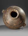 A CHINESE PAINTED POTTERY JAR, NEOLITHIC PERIOD, BANSHAN CULTURE GANSU PROVINCE, 3RD CENTURY OR LATER