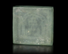 GREEN GLASS WEIGHT, POSSIBLE BYZANTINE