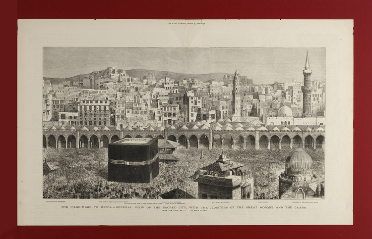 A GENERAL VIEW OF MECCA, 1882
