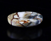 AN OVAL AGATE SEAL WITH A MENORAH, 4TH CENTURY BC