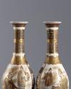 A GROUP OF SIX JAPANESE SATSUMA WARES, 19TH-20TH CENTURY
