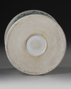 A CHINESE FAMILLE VERTE BRUSH POT, QING DYNASTY (1644-1911)