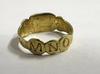 A BYZANTINE GOLD RING, 6TH/7TH CENTURY AD