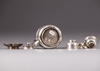 A silver tea-set