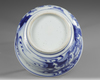 A CHINESE BLUE AND WHITE BOWL, QING DYNASTY (1644-1911)