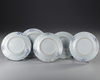 FIVE CHINESE PORCELAIN DISHES, 18TH CENTURY