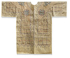 A SULTANATE COTTON TALISMANIC JAMA (SHIRT), INDIA, EARLY 17TH CENTURY