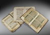 THREE QURAN SECTIONS, CENTRAL ASIA, LATE 19TH CENTURY