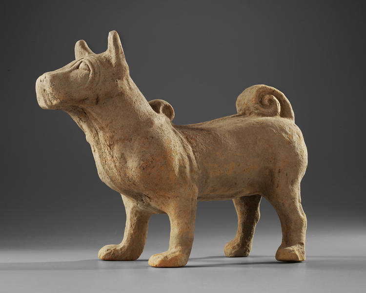 A WATCH DOG, HAN DYNASTY (206 BC-220 AD)