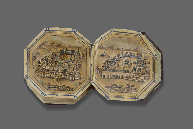 AN ILLUMINATED MINIATURE OCTAGONAL QURAN WRITTEN BY MUHAMMED AL-KHALAWI, TURKEY DATED 1213 AH/1798 AD