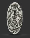A HEMATITE GNOSTIC INTAGLIO, ROMAN, 3RD CENTURY AD