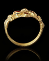 A PHOENICIAN GOLD RING, 5TH TO 4TH CENTURY BC