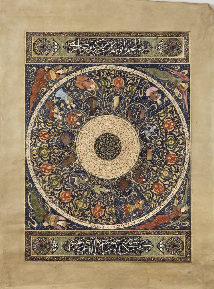 A HOROSCOPE OF ISKANDAR SULTAN, PERSIA SAFAVID, 17TH CENTURY