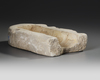 A ROMAN PLASTER MOULD FOR A CYLINDRICAL RED WARE VESSEL, 4TH-5TH CENTURY AD