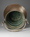 A LARGE PERSIAN COPPER BUCKET, PERSIA LATE SAFAVID 17TH-18TH CENTURY