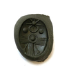 A NEO BABYLONIAN STAMP SEAL IN RED STONE, 6TH-7TH CENTURY BC