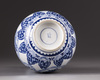 A blue and white yuhuchunping vase