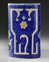 A TIMURID CALLIGRAPHIC POTTERY TILE, CENTRAL ASIA OR EASTERN PERSIA, 14TH-15TH CENTURY