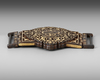 A QAJAR GILT BRONZE PIERCED BELT BUCKLE, PERSIA, 19TH CENTURY