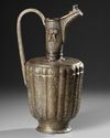 A SILVER AND COPPER INLAID EWER, 12TH CENTURY