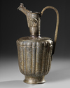 A SILVER AND COPPER INLAID EWER, 12TH CENTURY