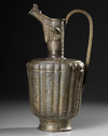 A SILVER AND COPPER INLAID EWER, 12TH CENTURY