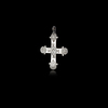 A SILVER BYZANTINE PECTORAL CROSS WITH NIELLO INLAYS, 10TH-12TH CENTURY AD