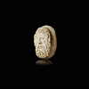 A CAMEO OF A FACING BEARDED MAN, 17TH-18TH CENTURY AD