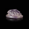 AN AMETHYST CAMEO OF MEDUSA, PROBABLY 18TH CENTURY AD