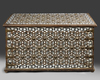 A LARGE OTTOMAN BONE INLAID WOODEN CHEST, SYRIA, LATE 19TH-EARLY 20TH CENTURY