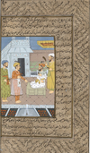 FOUR PERSO-INDIAN MINIATURES, EARLY 20TH CENTURY