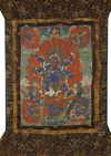 A THANGKA DEPICTING MAHAKALA, TIBET 19TH CENTURY