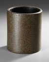 A JAPANESE LACQUERED BRUSH POT, 19TH CENTURY