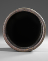 A JAPANESE LACQUERED BRUSH POT, 19TH CENTURY