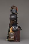 A JAPANESE SUIT OF ARMOUR (YOROI), FIRST HALF 19TH CENTURY (LATE EDO PERIOD)